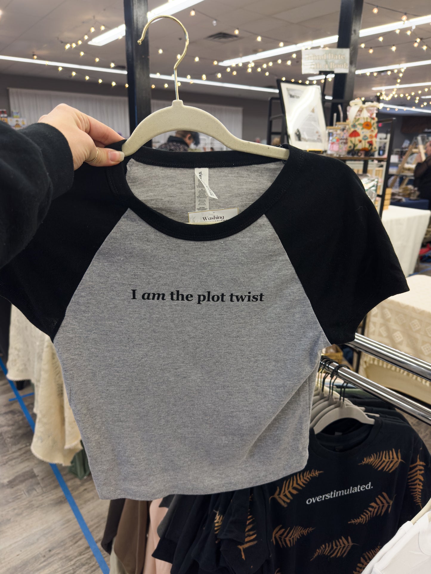 'I am The Plot Twist' (Baby Tee)