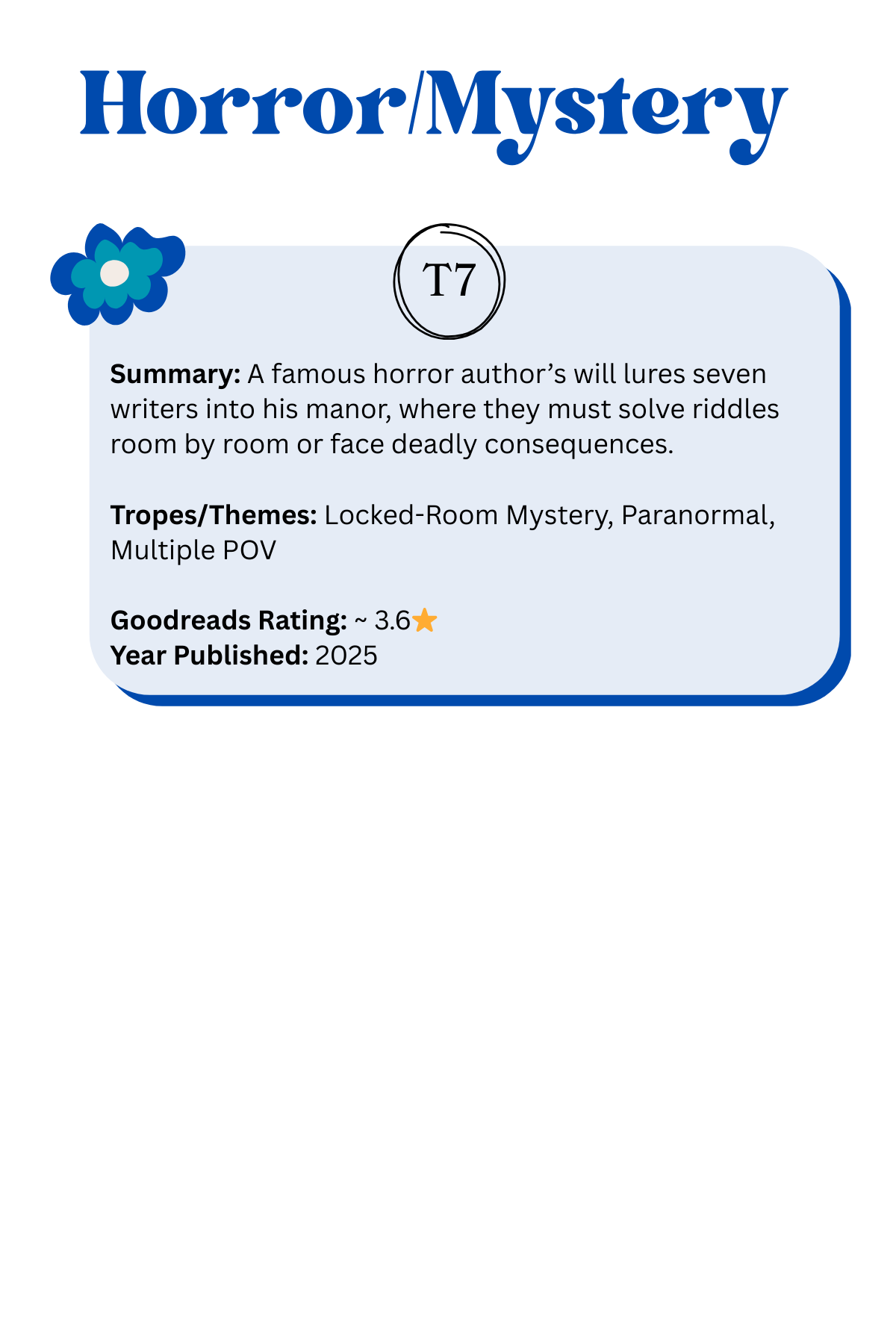 Blind Date With A Book *NEW BOOK*