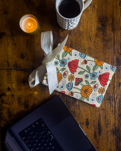 Book Sleeve - Groovy Mushroom