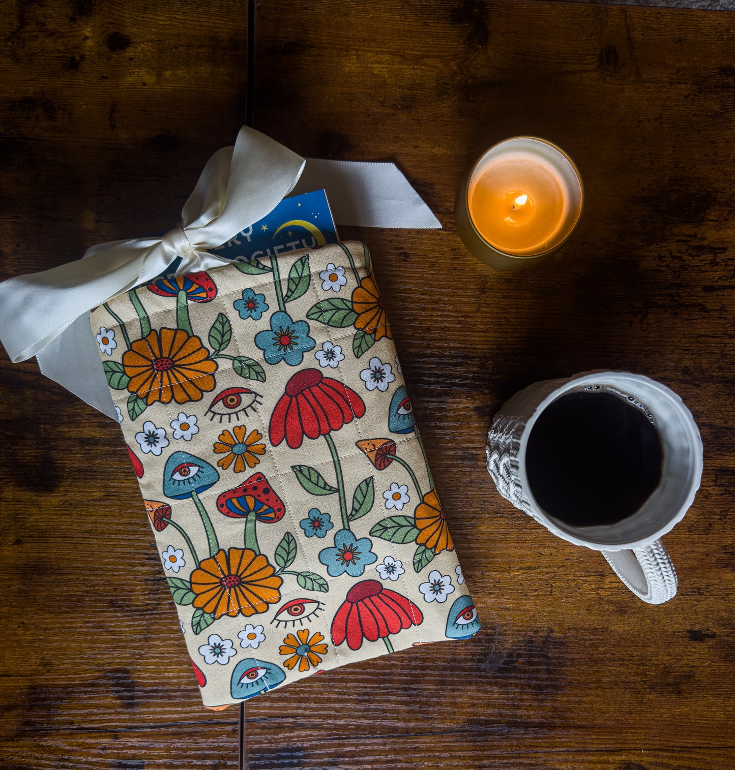 Book Sleeve - Groovy Mushroom