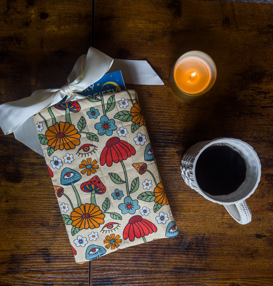 Book Sleeve - Groovy Mushroom