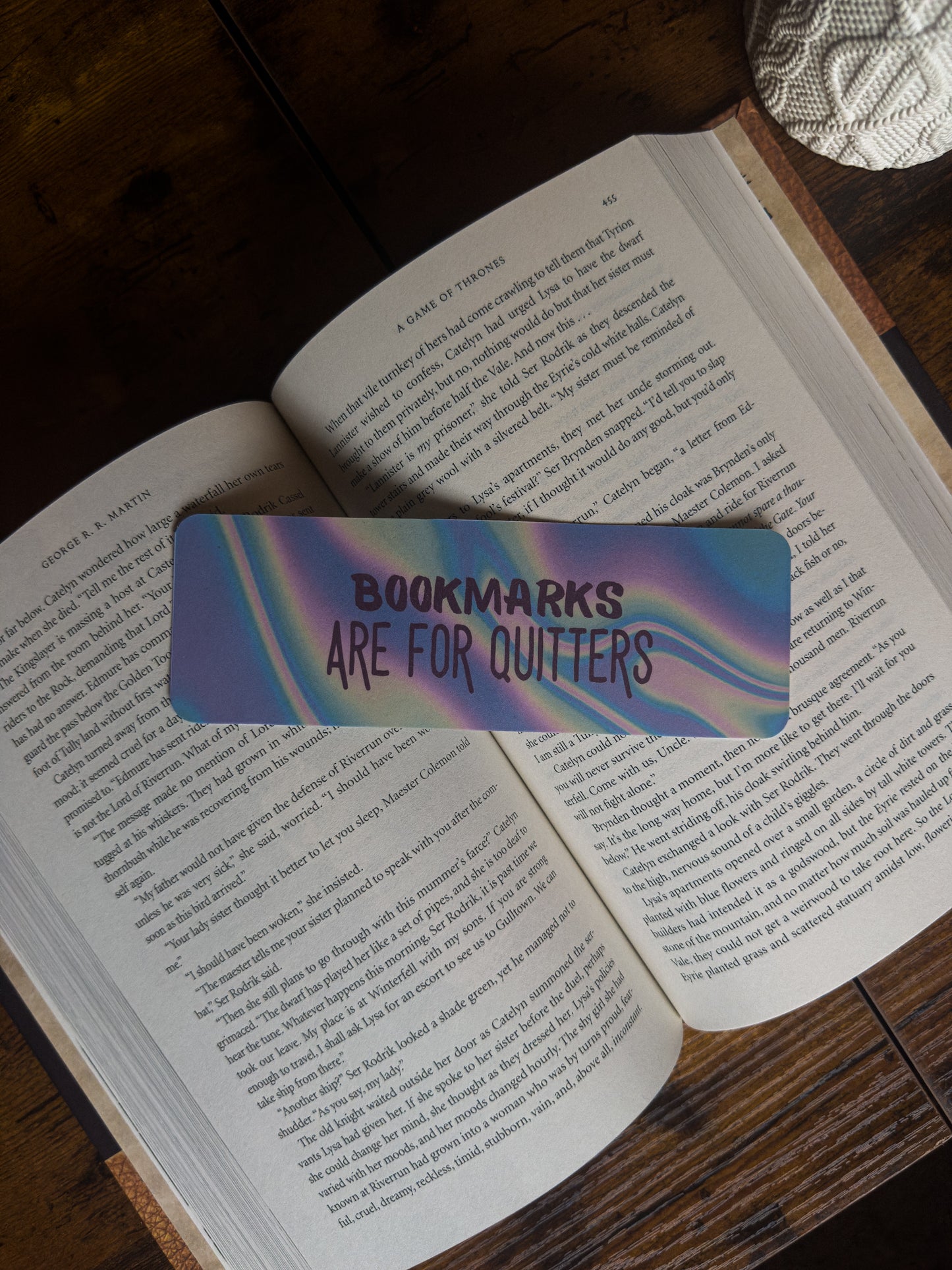 Bookmarks Are For Quitters Bookmark