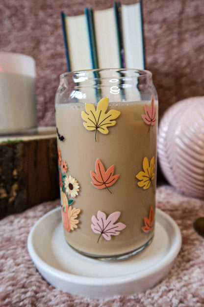 16 oz Glass Can GHOST + CAT